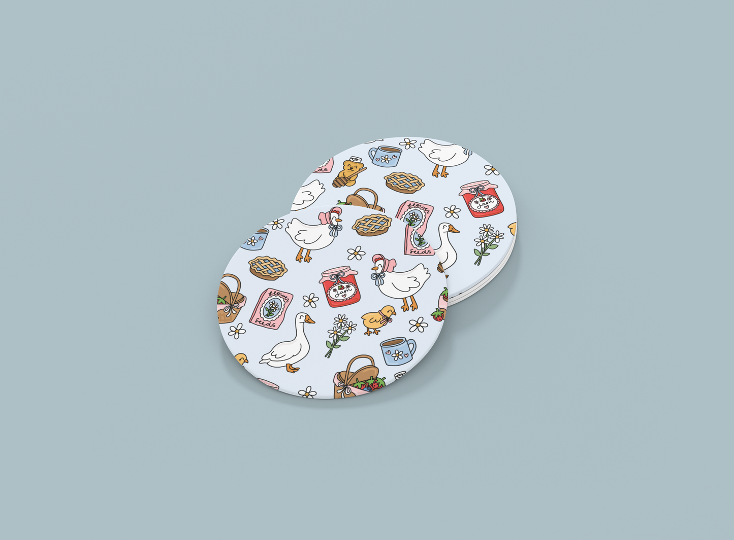 Spring Vibes | Set of 2 | Coasters