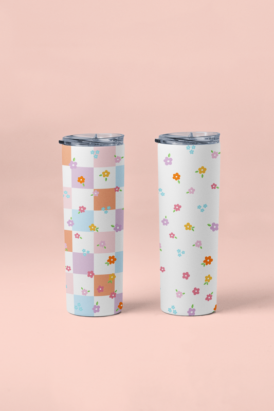 Dainty Spring Flowers Tumbler