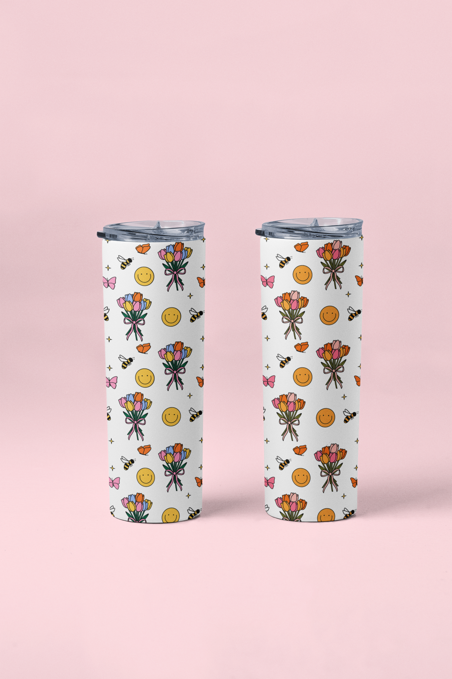 Flowers & Bees Tumbler