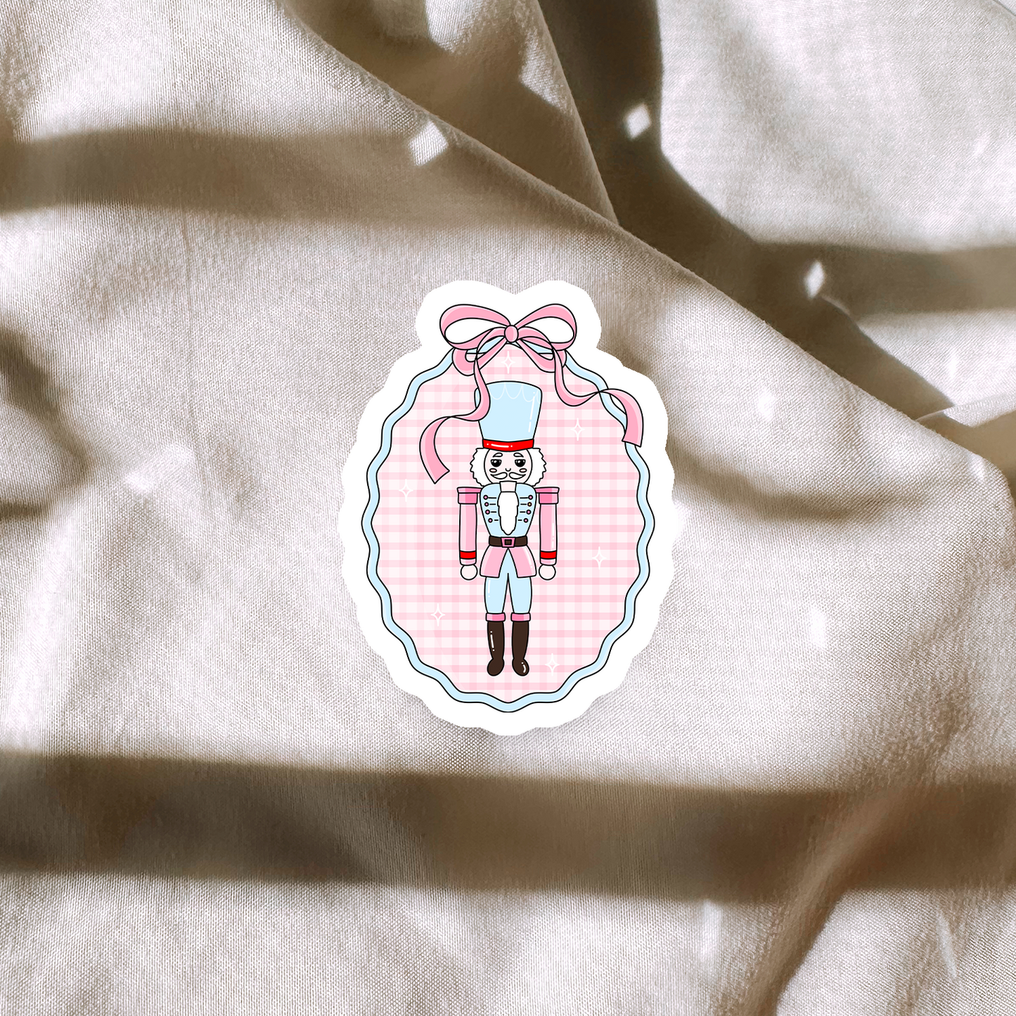 Nutcracker Bow Sticker