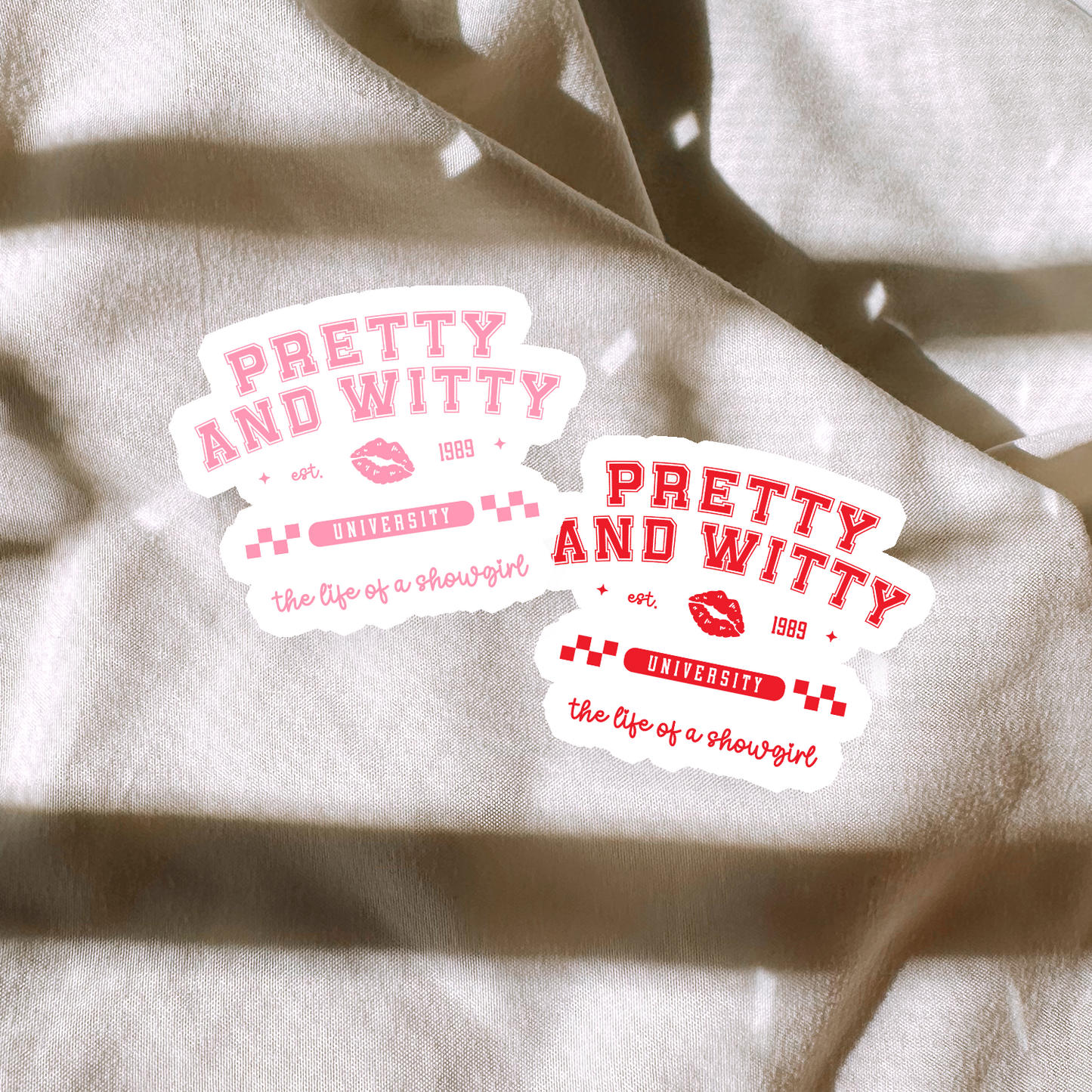 Pretty & Witty Sticker