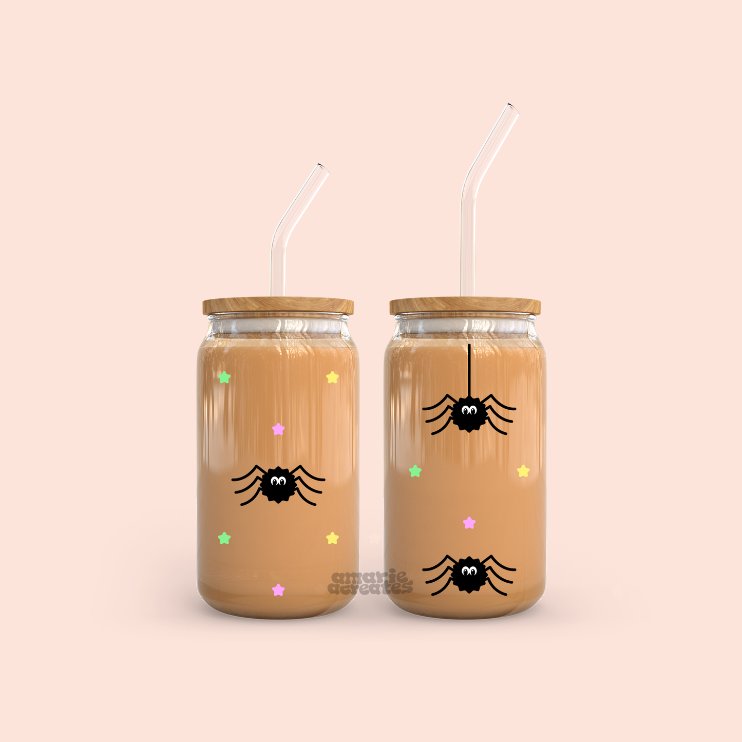 Spiders Glass Cup