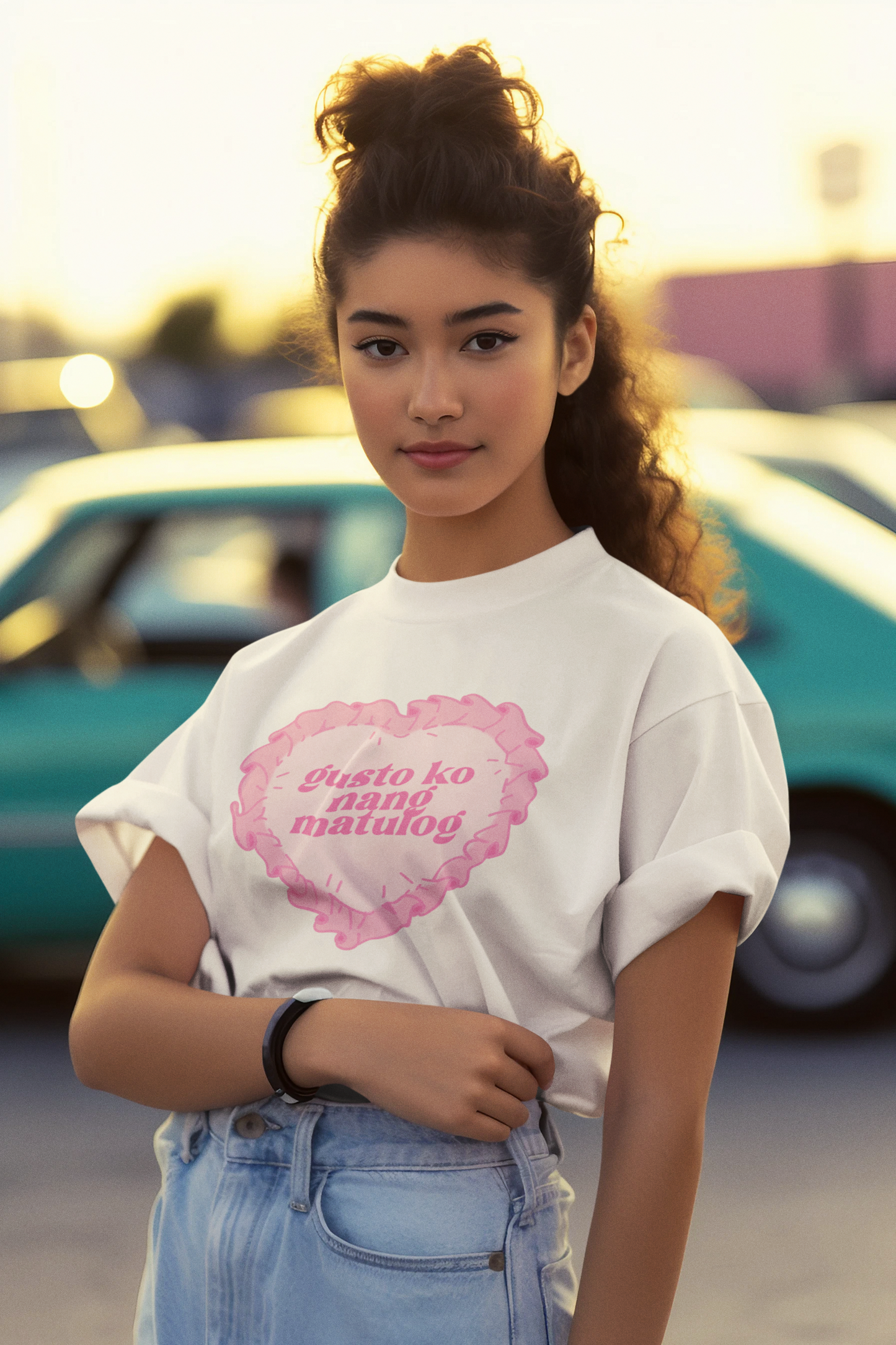 Gusto Ko Nang Matulog Graphic Top
