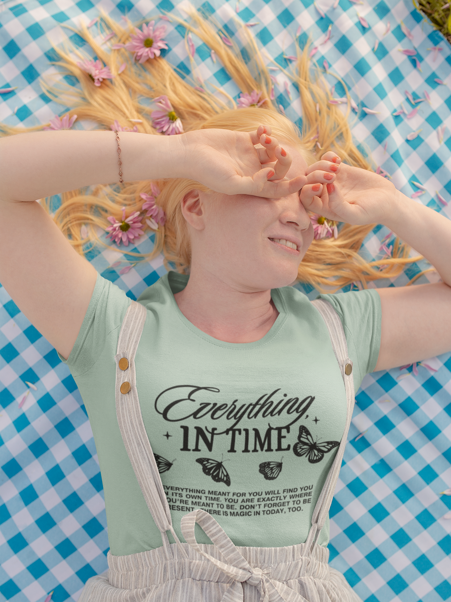Everything In Time Graphic Top
