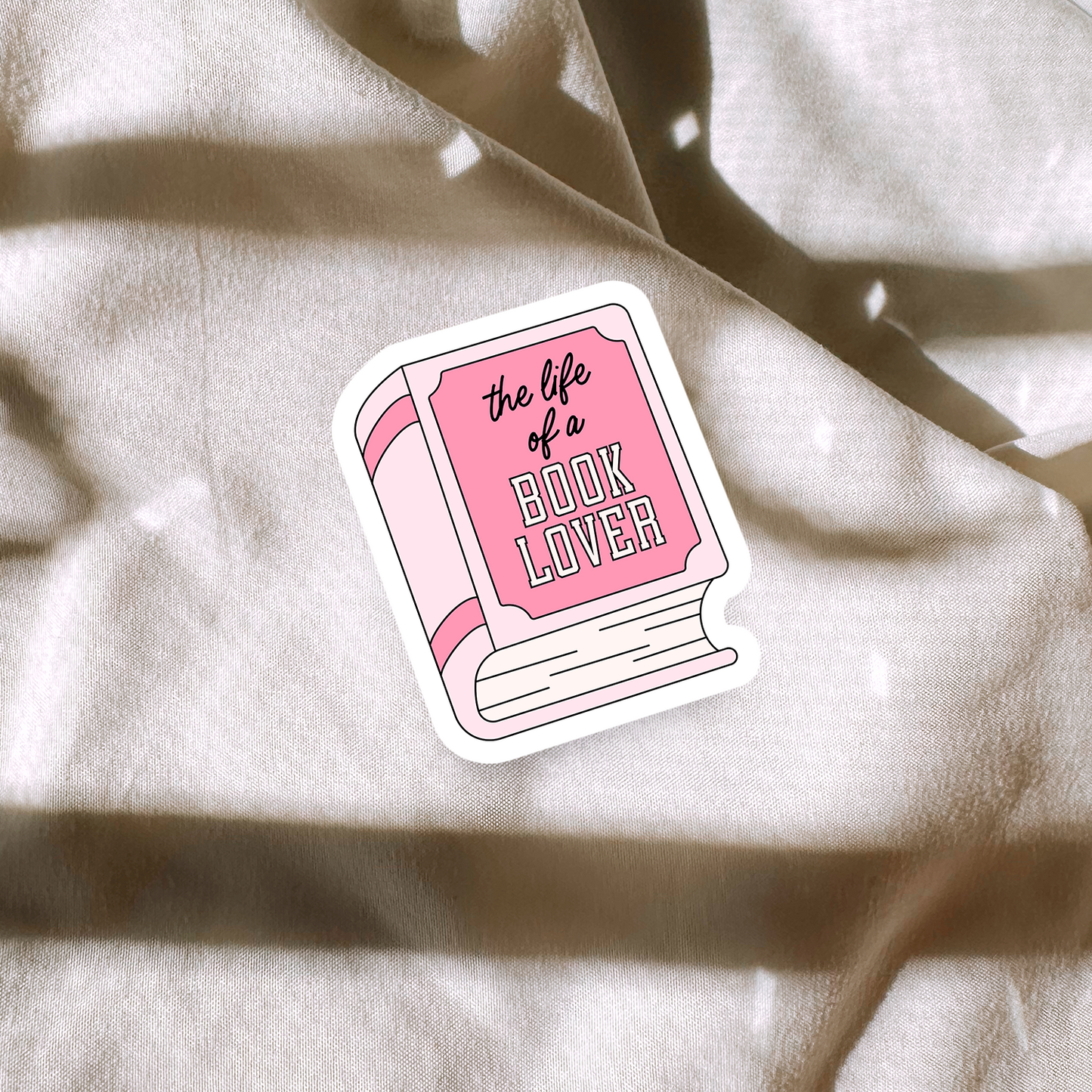 Life Of A Book Lover Sticker