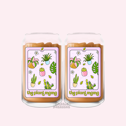 The Plant Mama Glass Cup