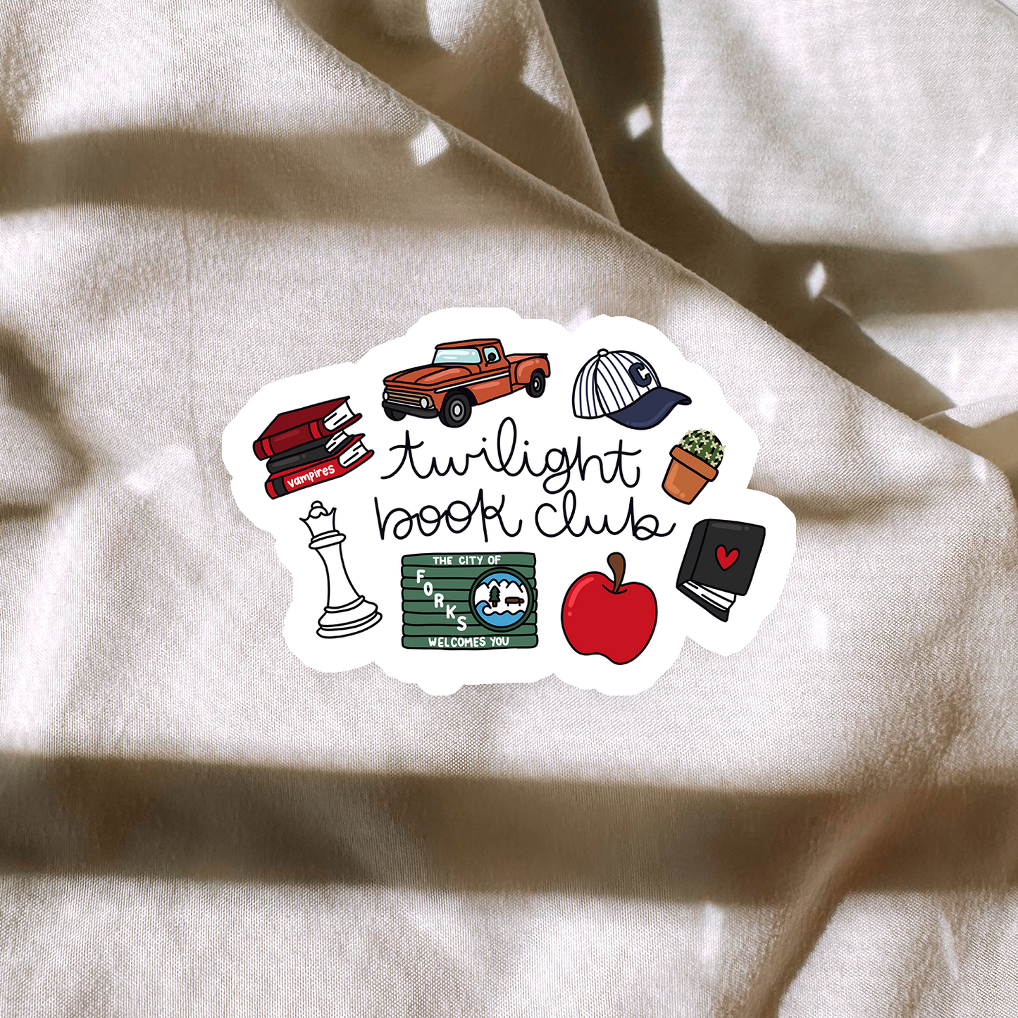 Twilight Book Club Sticker