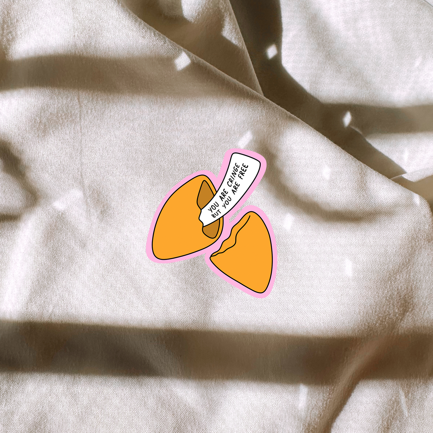 You Are Cringe But You Are Free Sticker