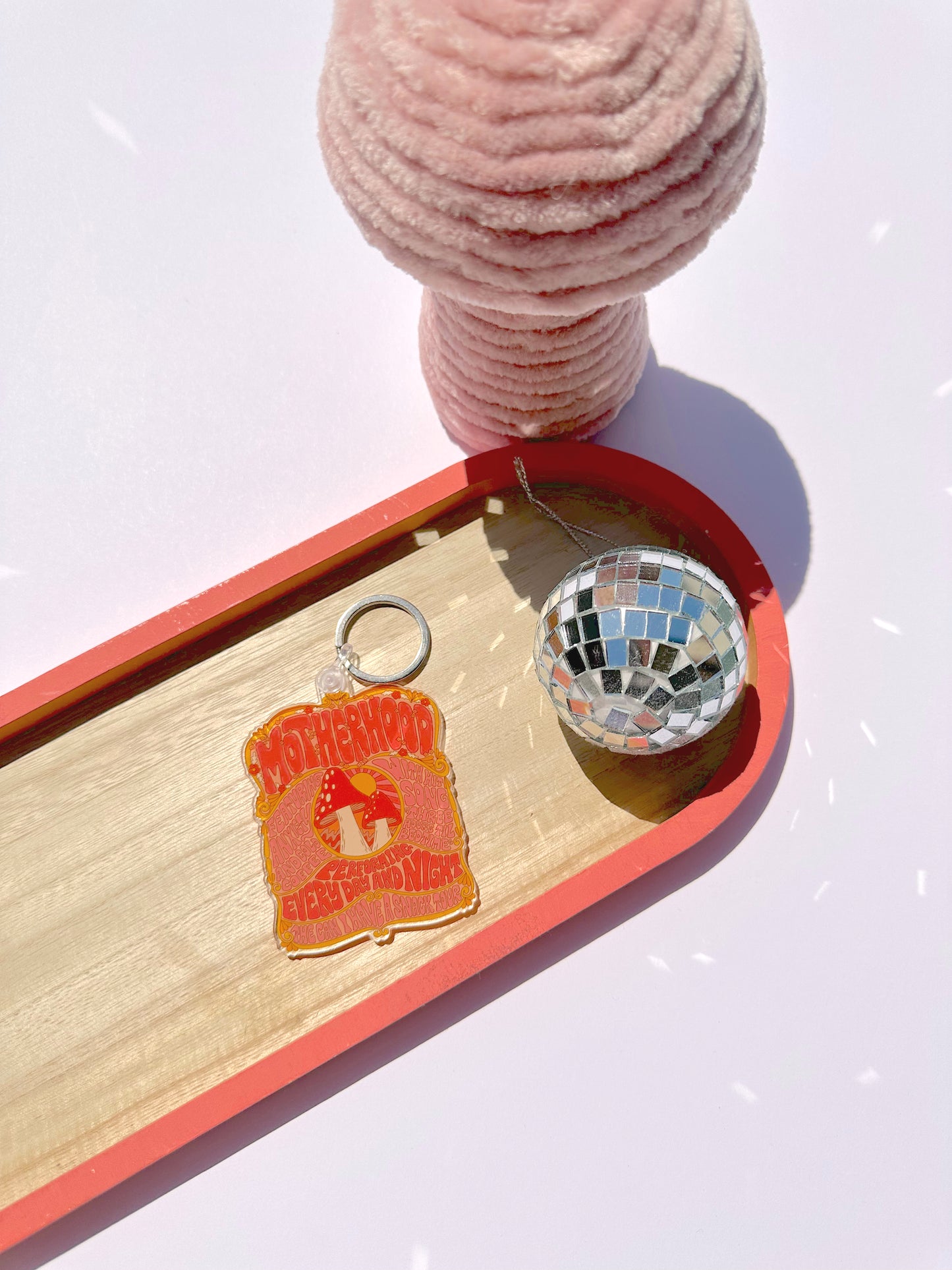 Motherhood Keychain
