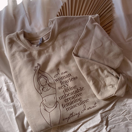 I Am Woman Graphic Top