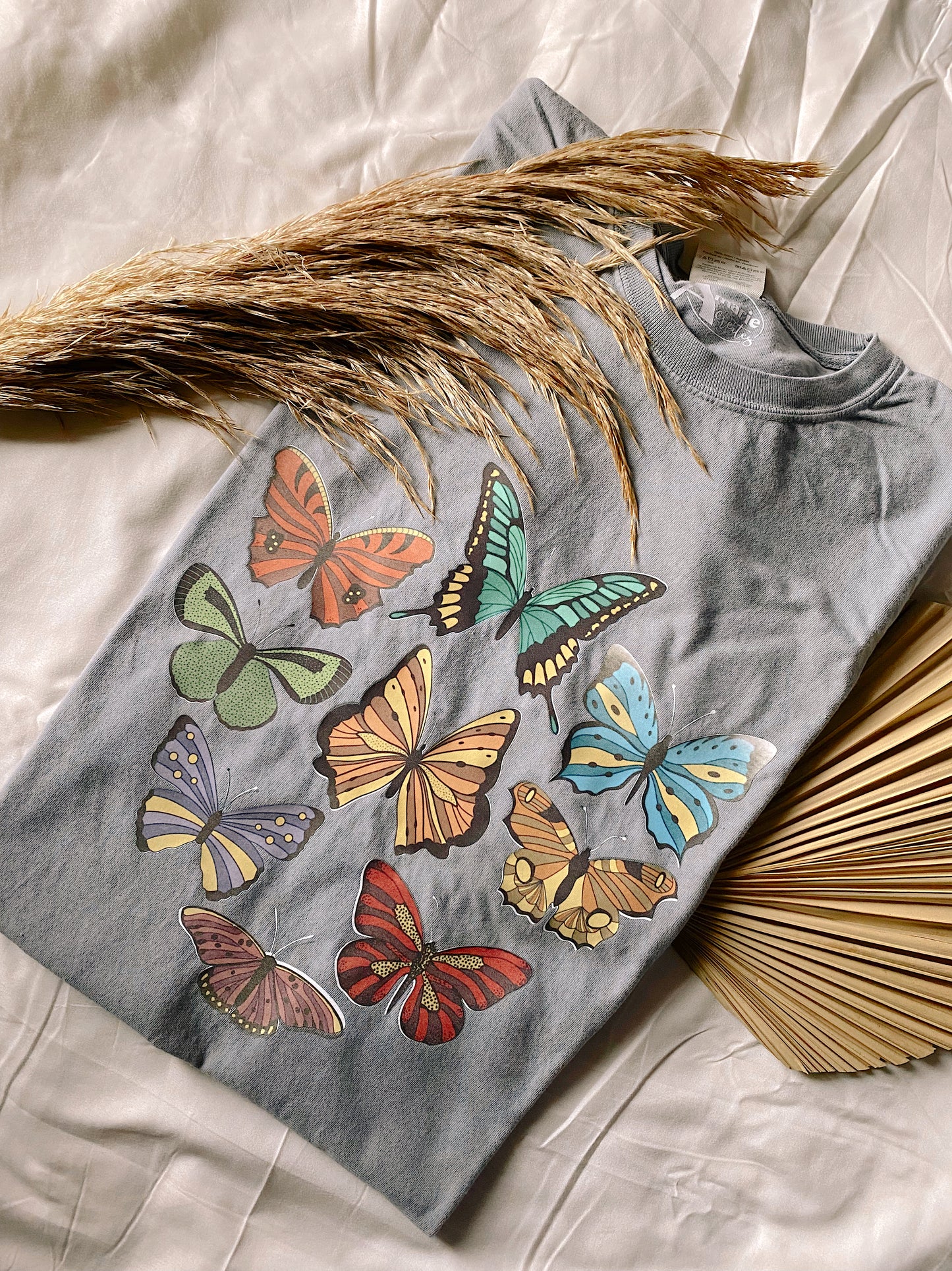 Vintage Butterfly Graphic Top