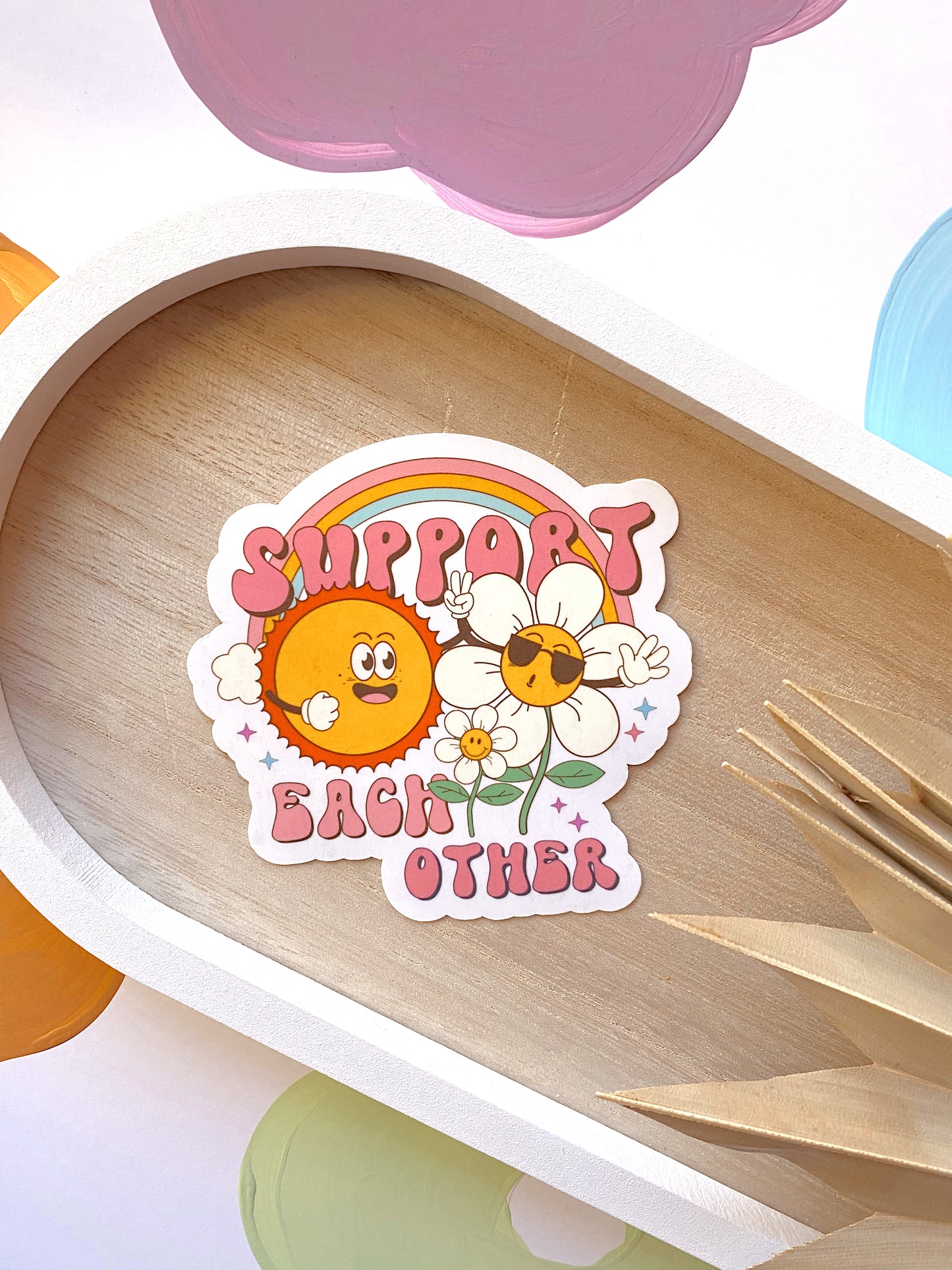 Support Each Other Sticker