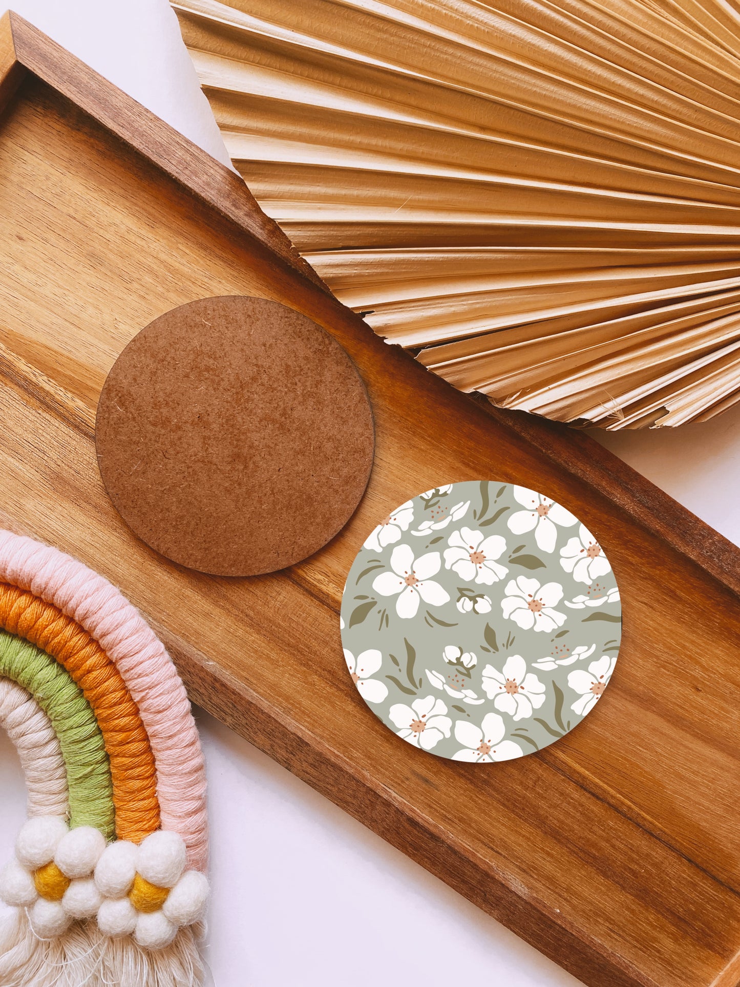 Sampaguita | SET OF 2 | Coasters