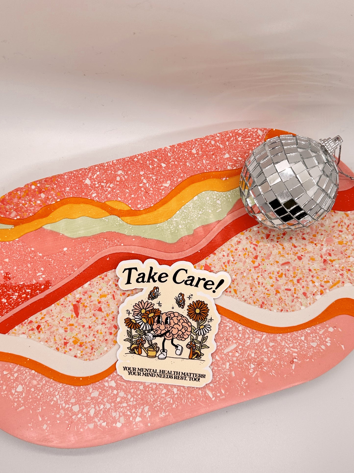 Take Care! | Your Mental Health Matters! Sticker