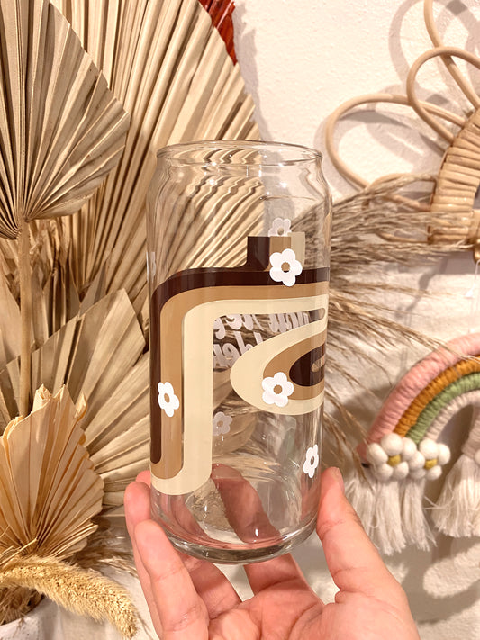 You're So Golden - Neutral Glass Cup