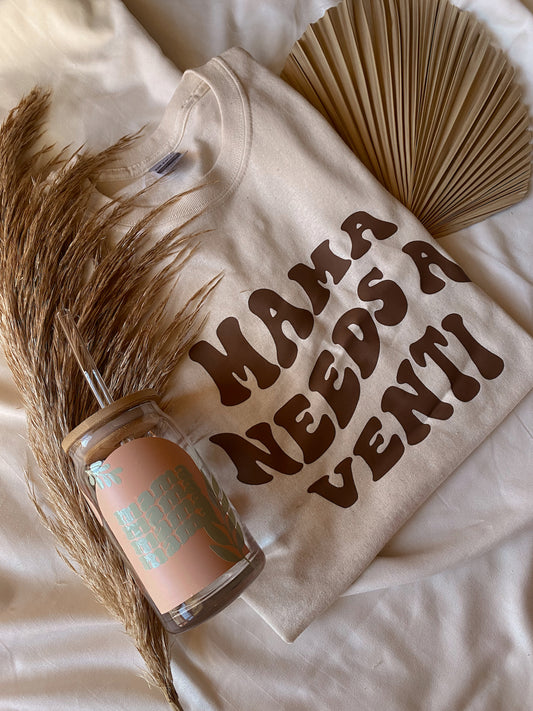 Mama Needs A Venti Graphic Top