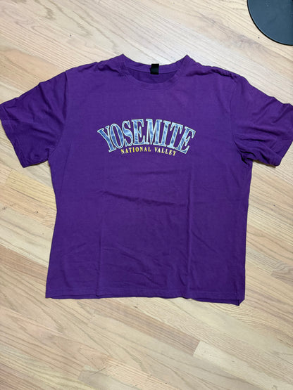 Large Yosemite Purple Graphic Tee
