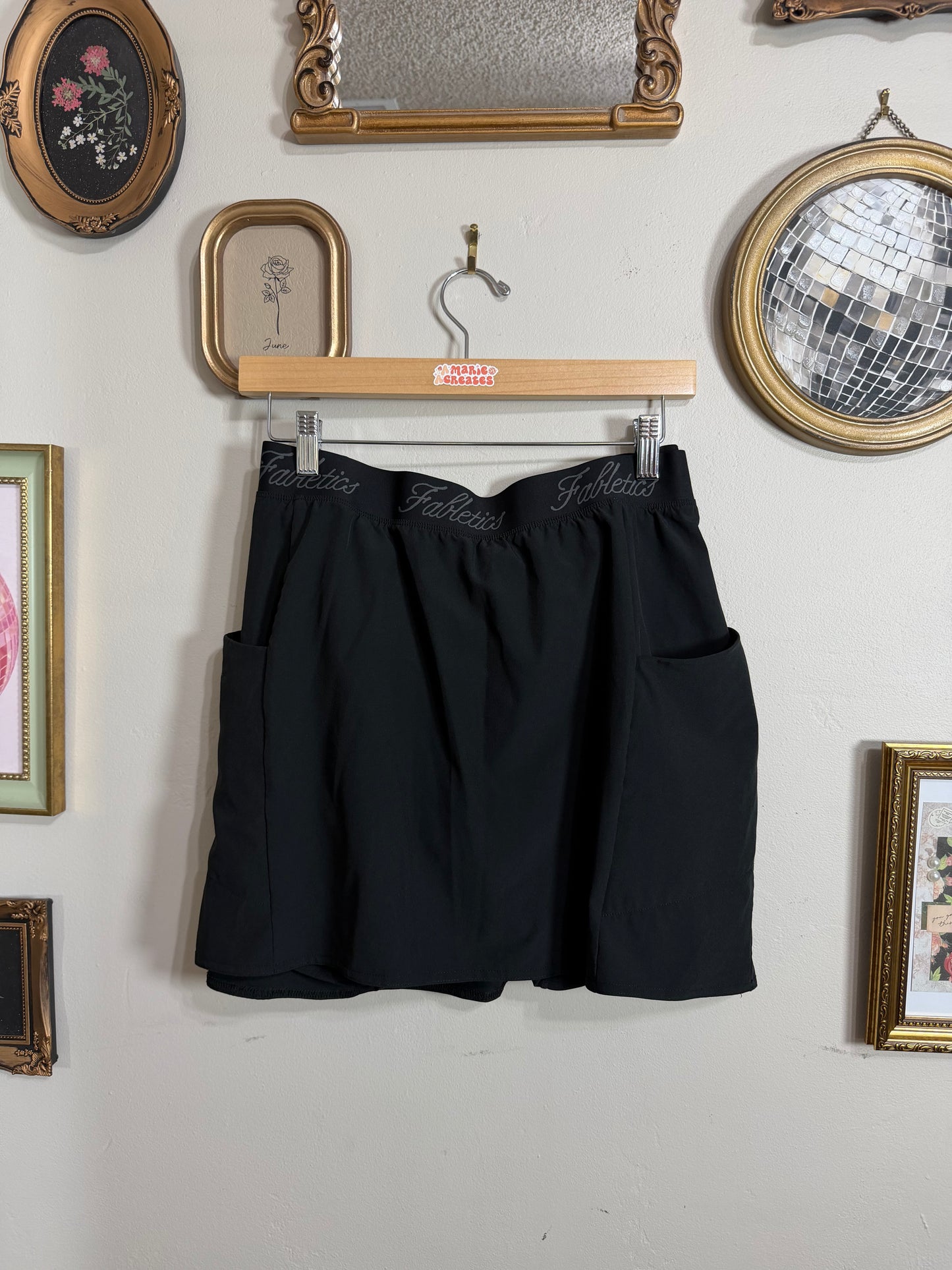 2x Black Skort w/ Pockets
