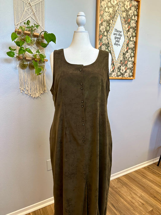 1X Vintage Dress Green