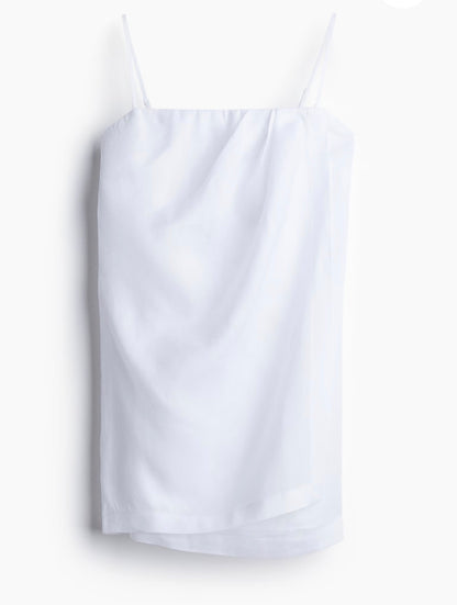 Medium NWT Linen Strapless Mini Dress