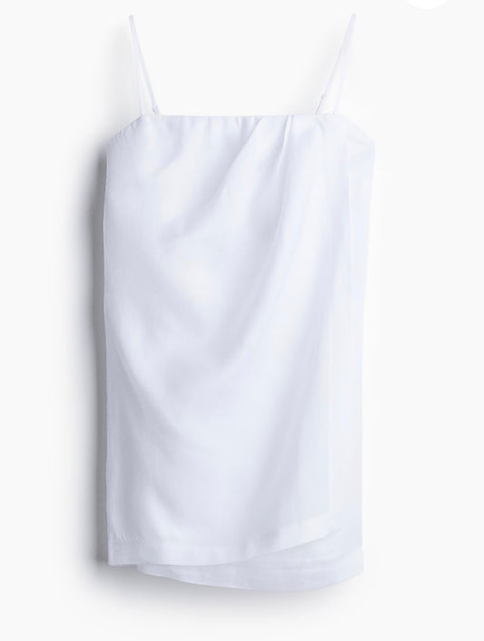 Medium NWT Linen Strapless Mini Dress