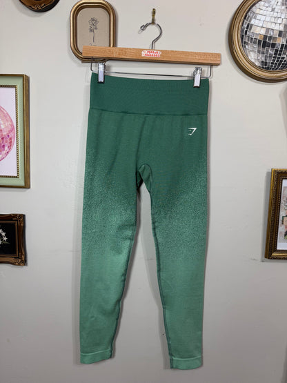 Waist: 11.5 Mint Green Leggings