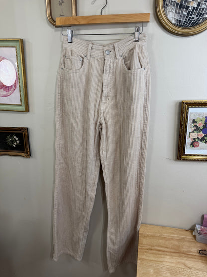 Size 27 BDG Corduroy Pants