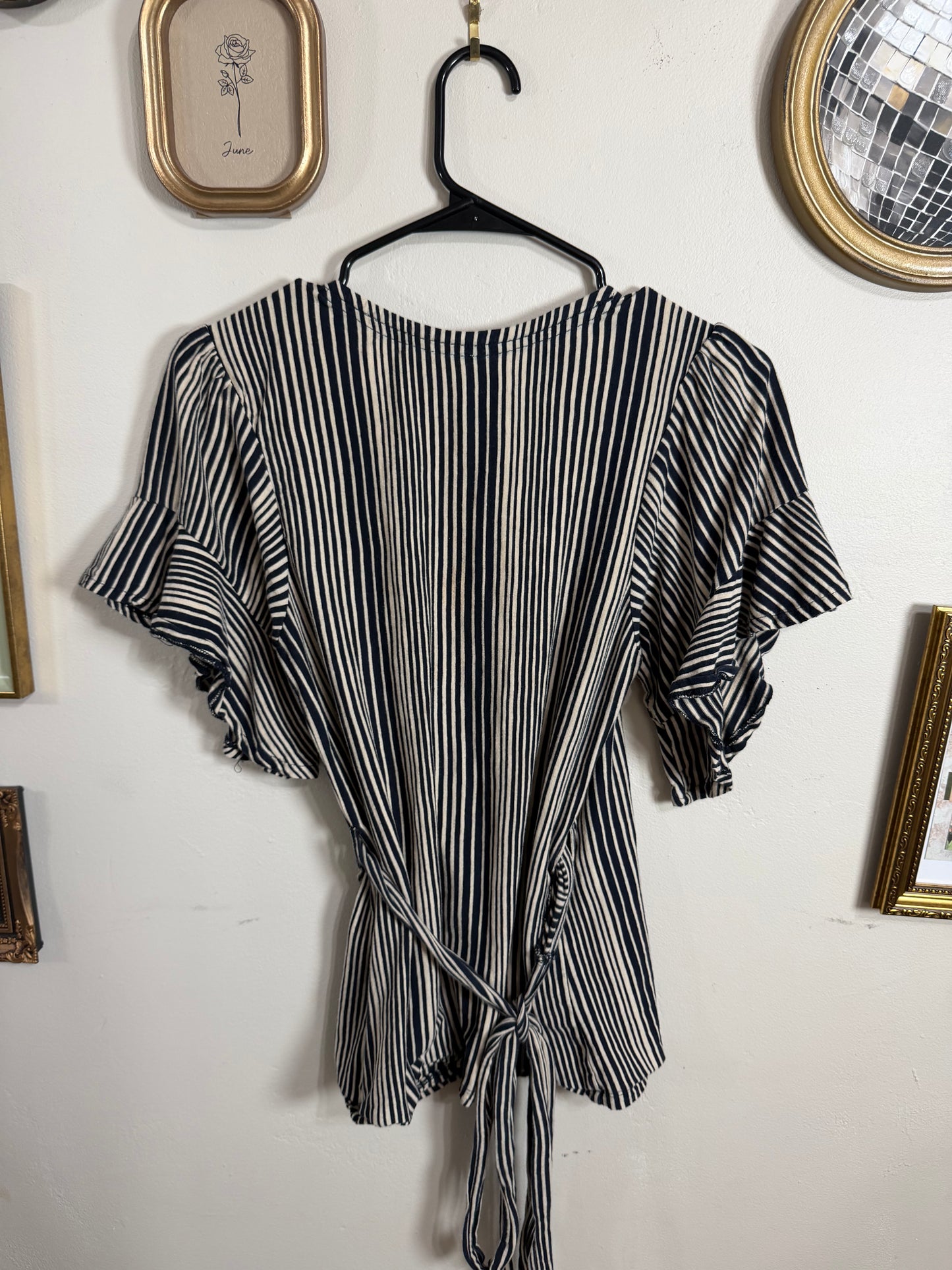 Small "Wrapped Around My Finger" Wrap Top