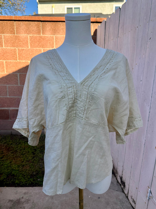 Medium Tan Detail Top