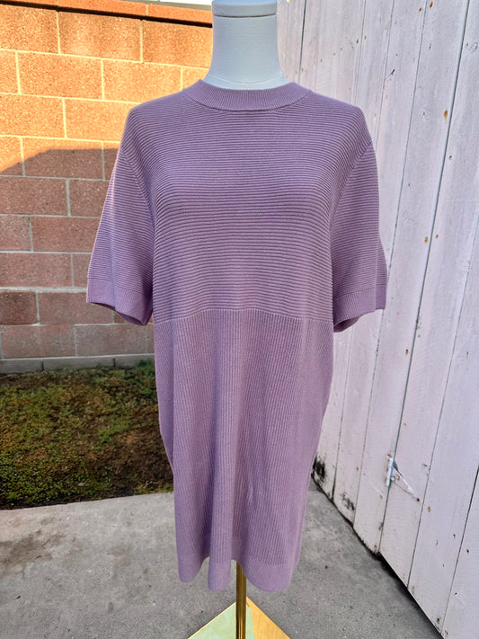NWT Large Purple Knit Top