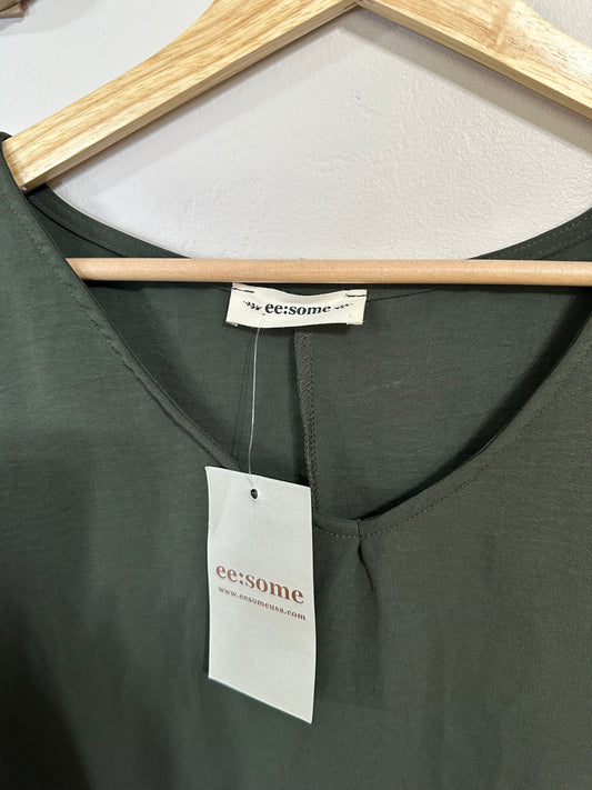 NWT Small Green Blouse