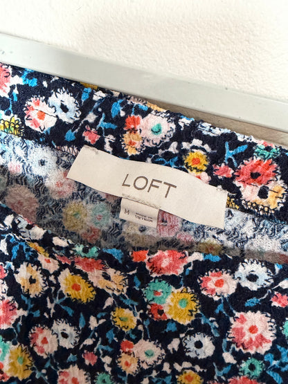 Medium Floral Blouse w/ Front Tie