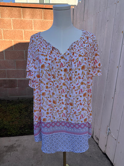 XL Fall Blouse