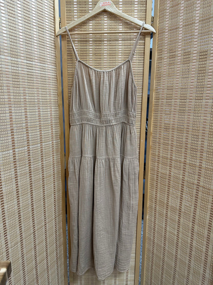 Large Tan Casual Dress