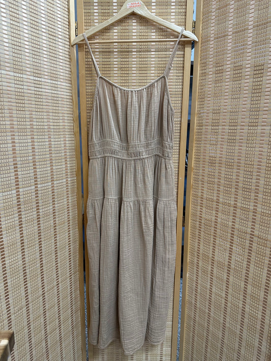 Large Tan Casual Dress