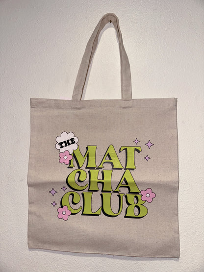 The Matcha Club Tote Bag