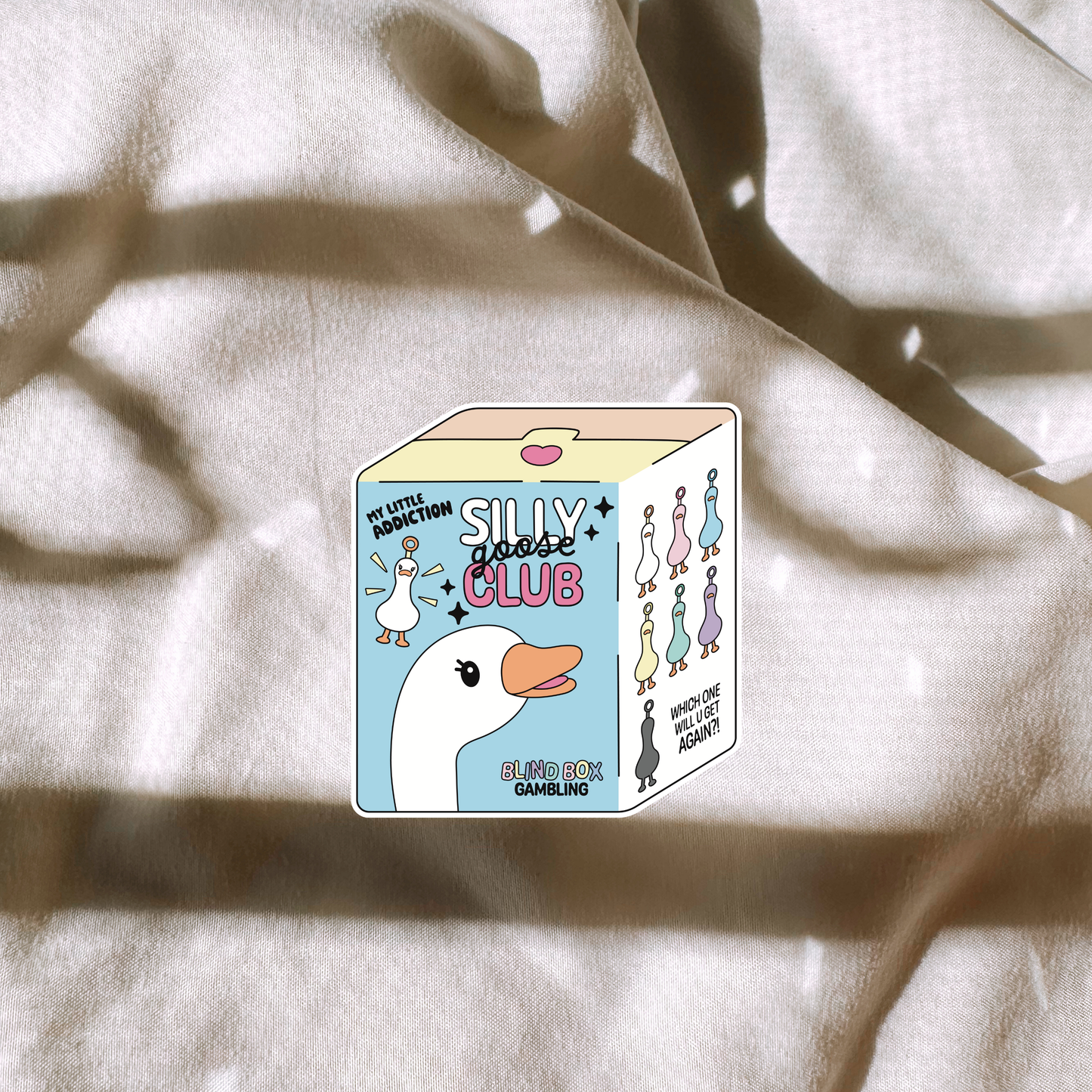 Silly Goose Club Blind Box Sticker