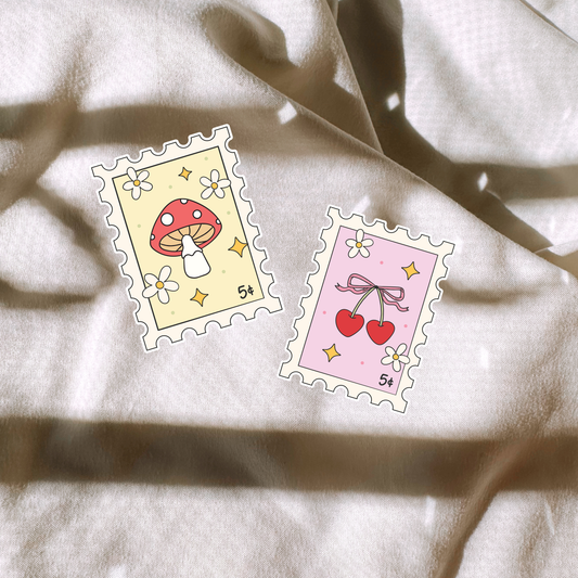 Girlie Stamps Stickers