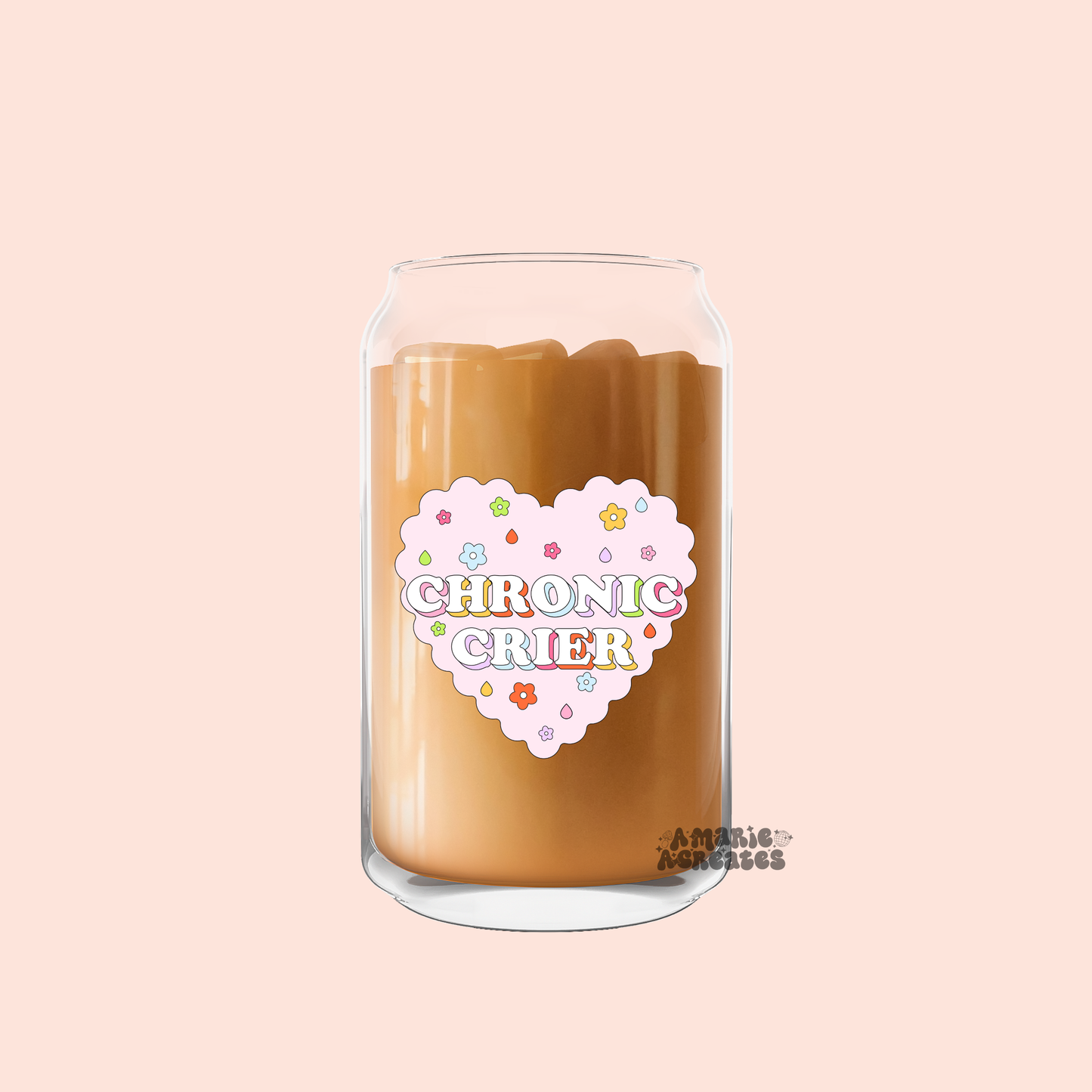 Chronic Crier Glass Cup
