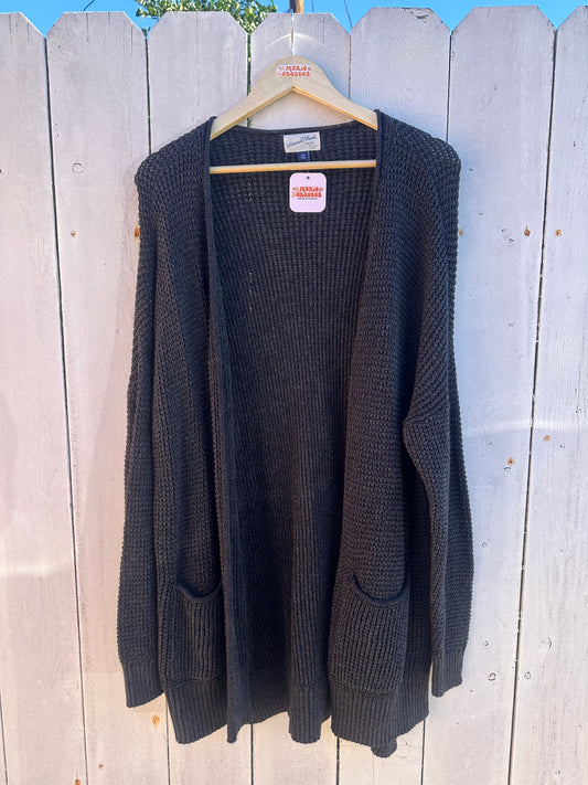 XXL Dark Grey Cardigan