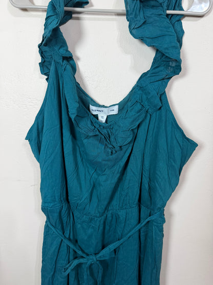 XXL Teal Cami Maxi Dress