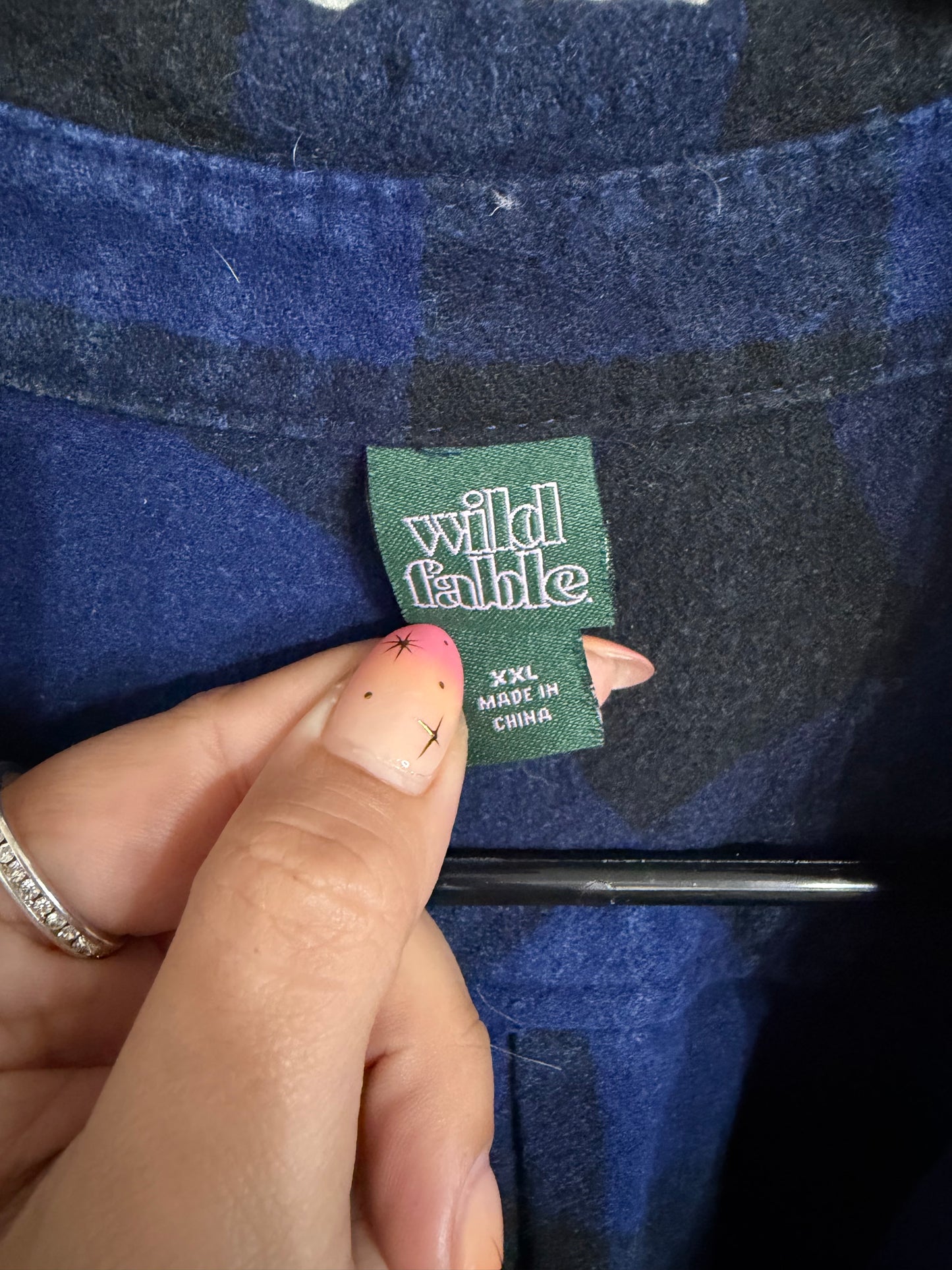 XXL Blue Flannel