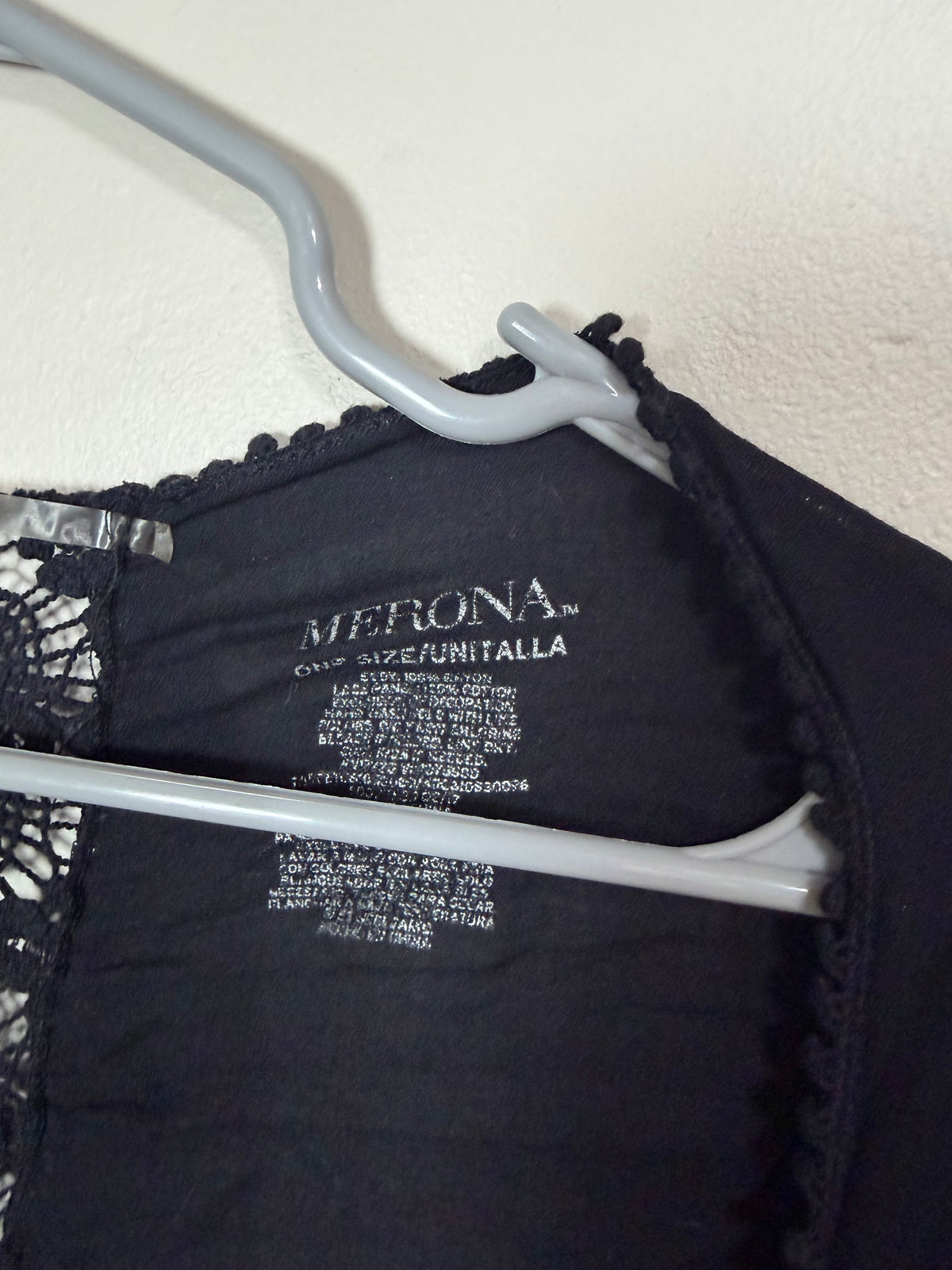 OS (S-XL) Black Boho Kimono