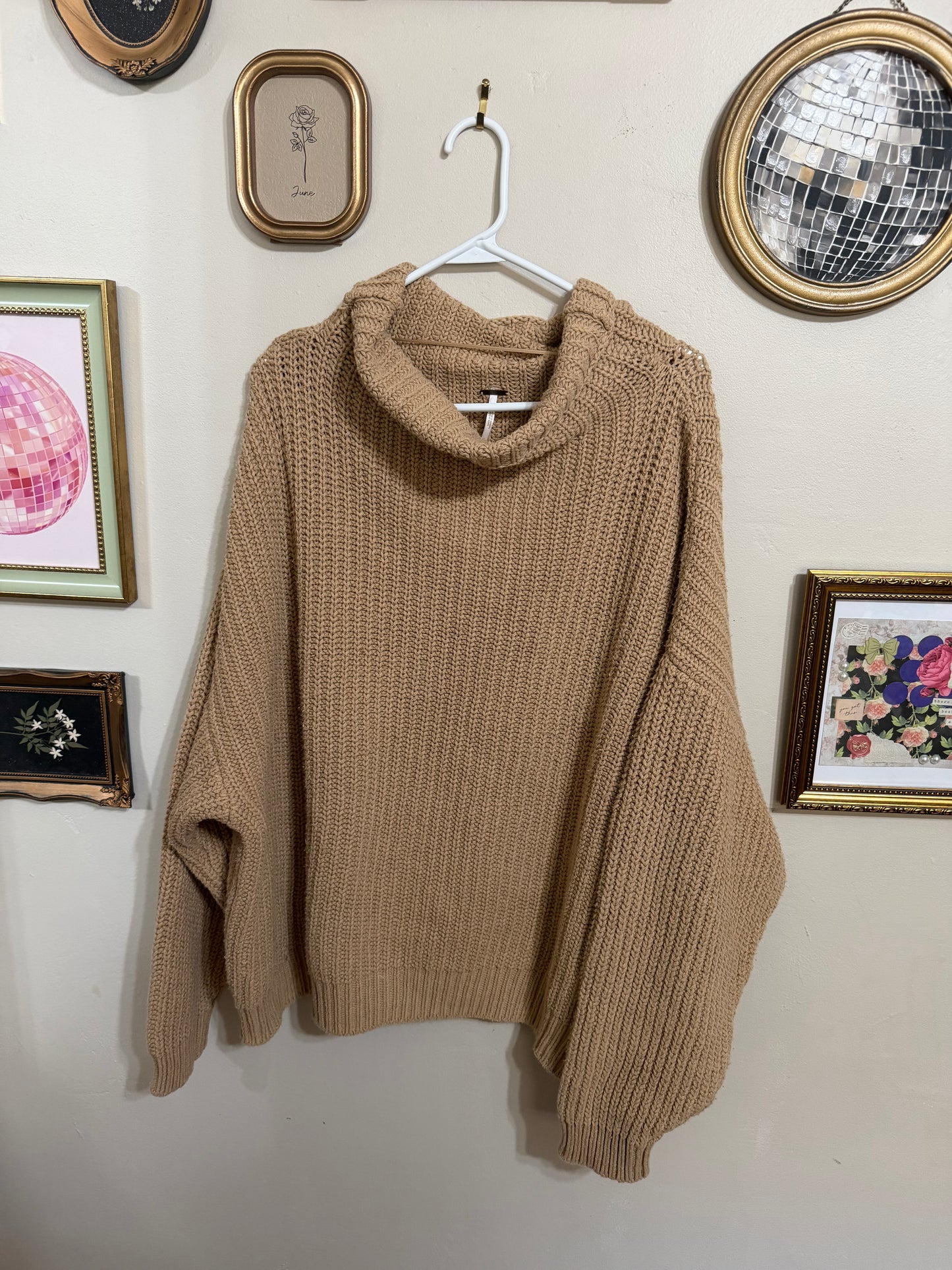 Medium Swim Too Deep Turtle Neck Sweater