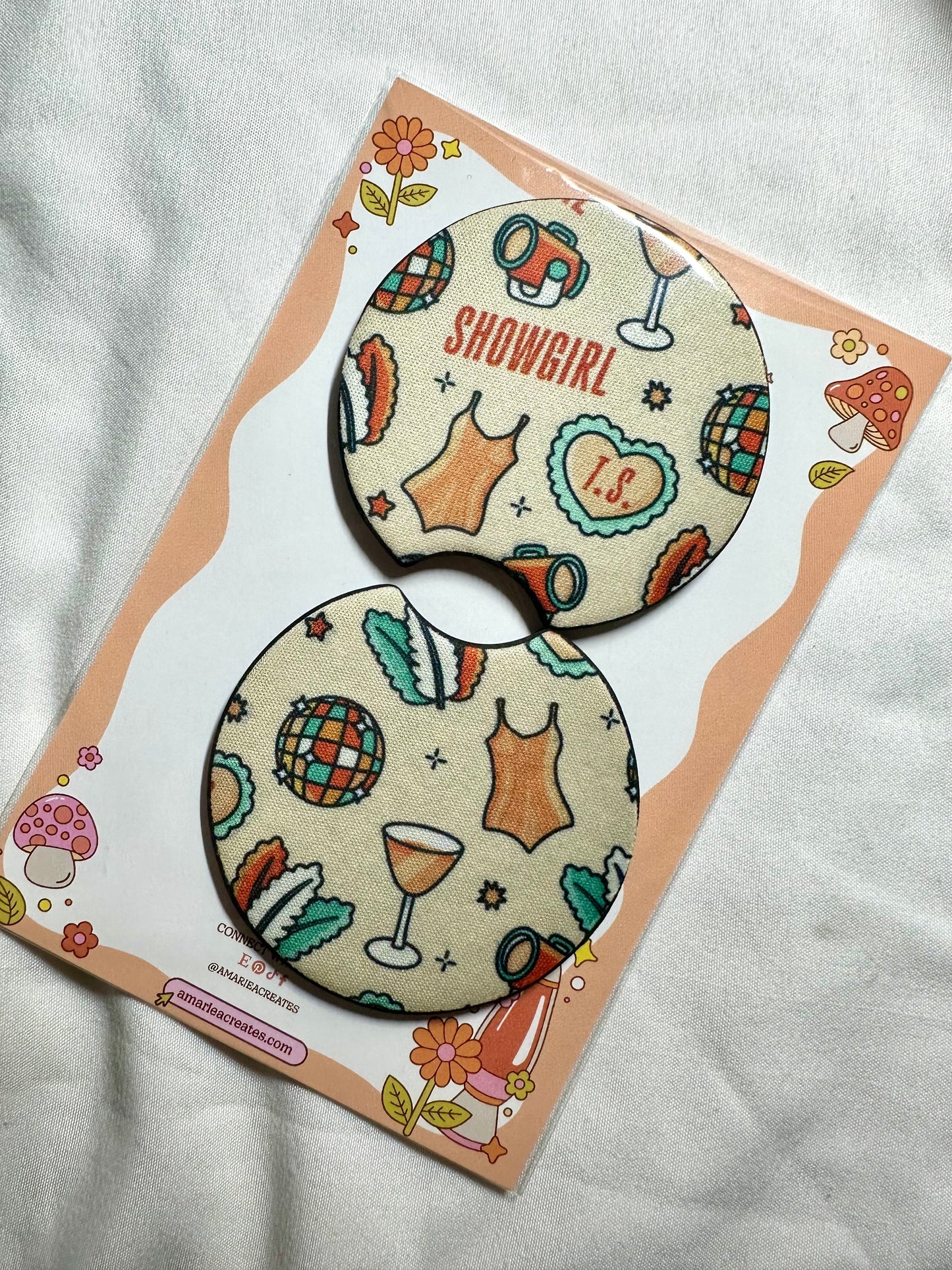 Showgirl Car Coaster