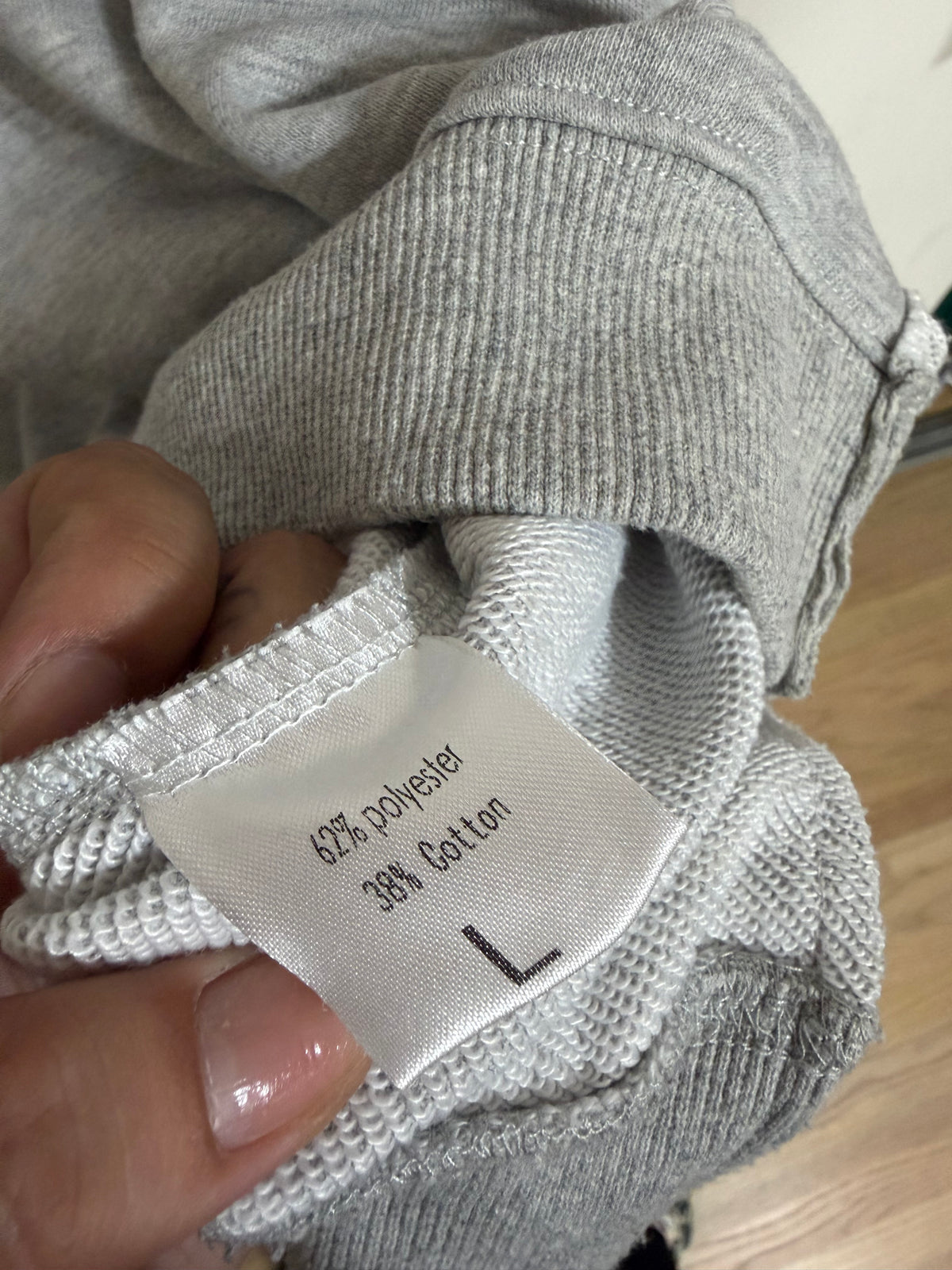 Large Grey Oversized Sweater *FP Dupe