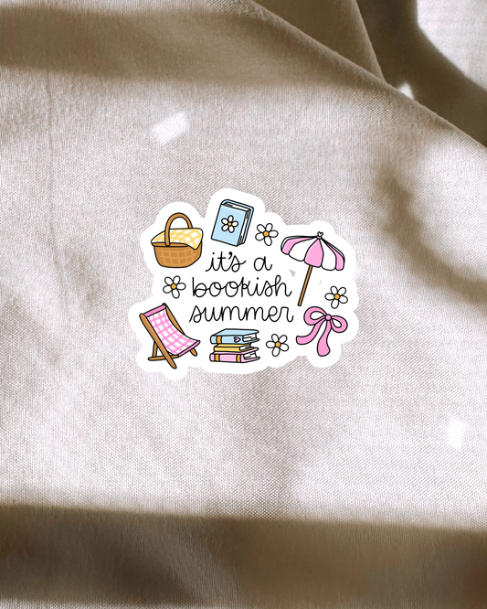 Its A Bookish Summer Sticker