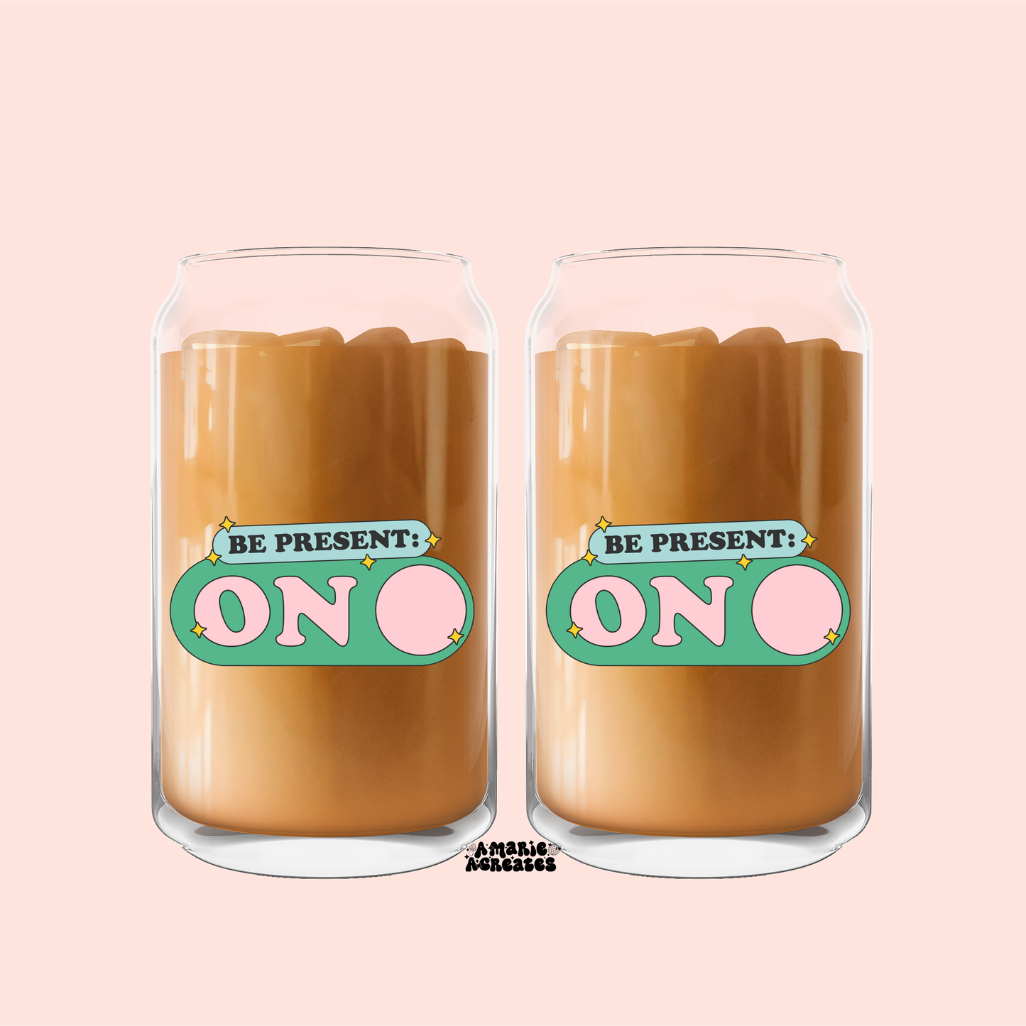 Be Present: On Glass Cup