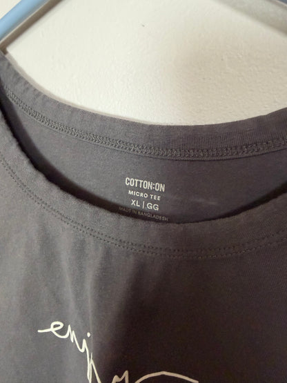 XL Enjoy The Now Micro Tee