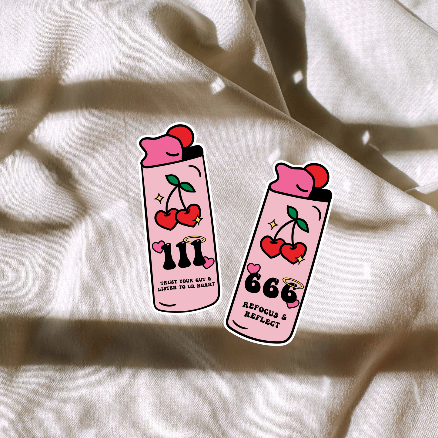 Angel Number Lighter Sticker